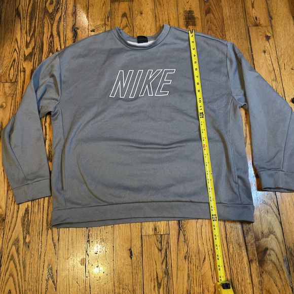 Nike Gray Sweater Men’s Large - Picture 3 of 5